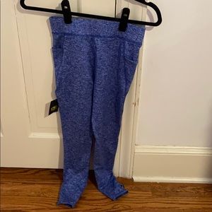 Pocket leg design girls athletic leggings